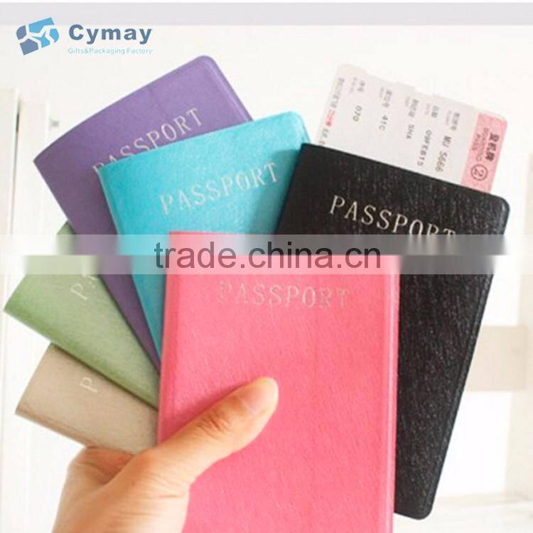Custom cheap leather passport holder passport holder wholesale