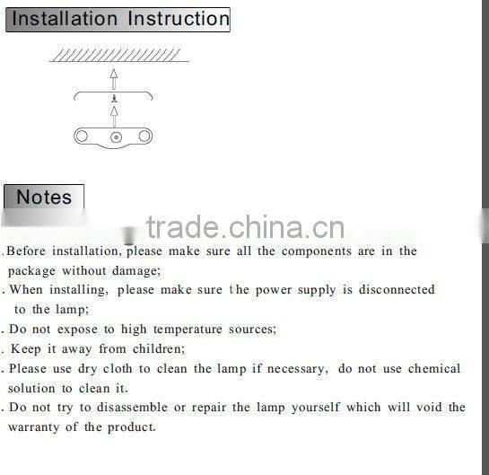 High bright super slim /trigonal retractable kitchen light dimmable with CE/RoHS/UL/FCC