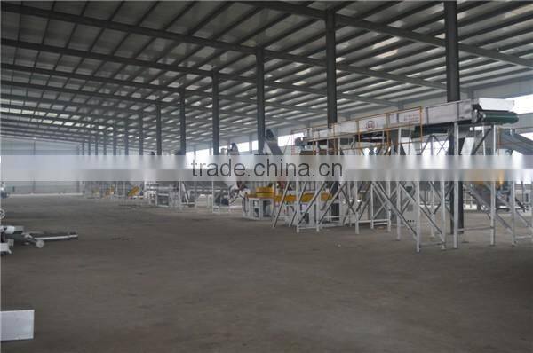 PP PE waste film recycling line