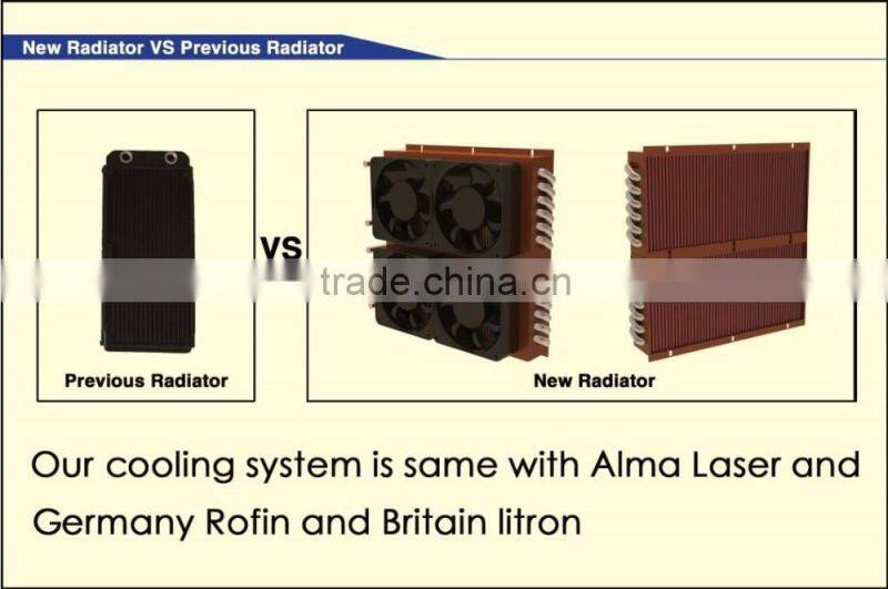 Updated laser diode 808nm diode laser machine with Itlay pump