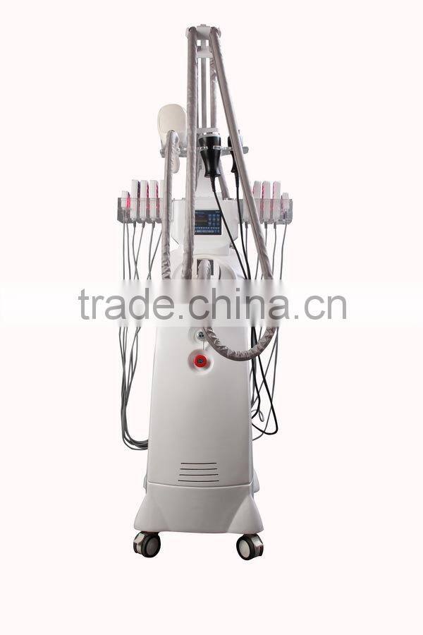 5 in1 newmeir lipo laser multi polar RF cavitation cryolipolysis vela shape