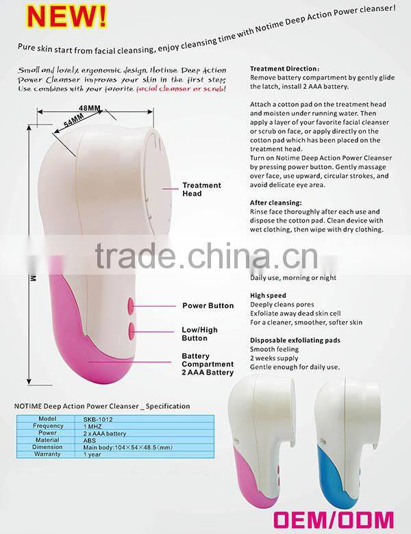 Sonic Facial Cleansing Set Brush Heads