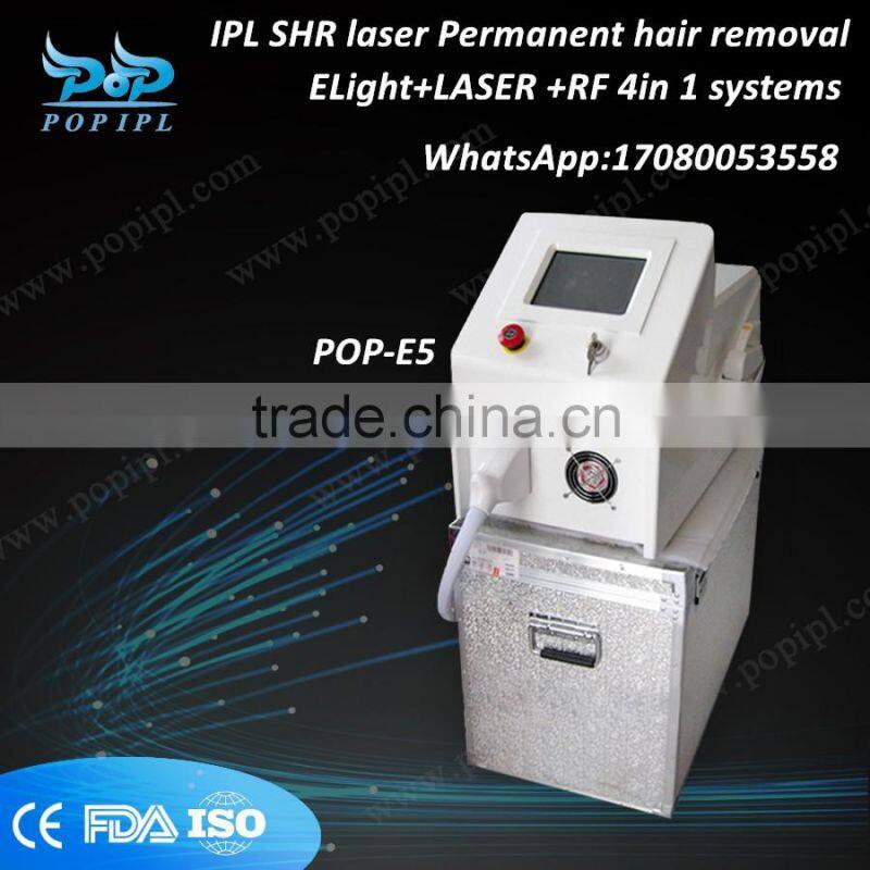 IPL SHR laser Permanent hair removal & skin care POPIPL