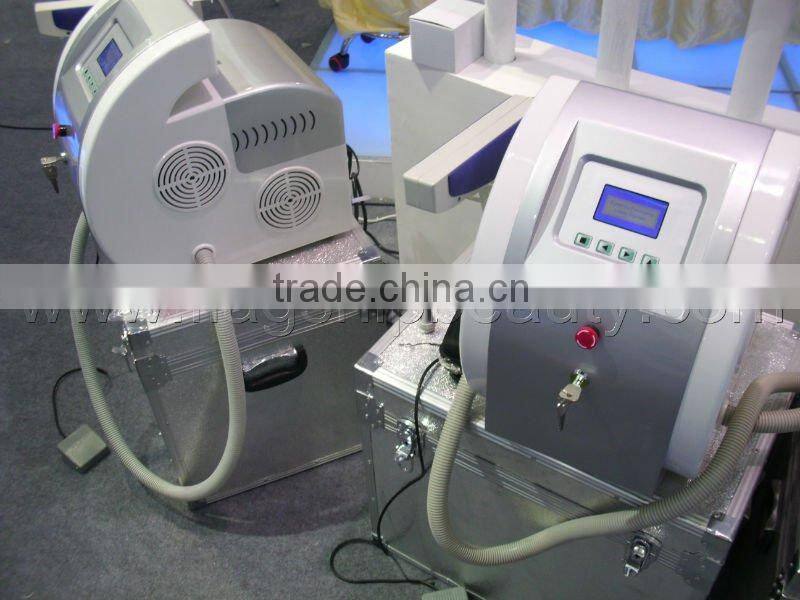 double wavelength qswitch laser pigment removal