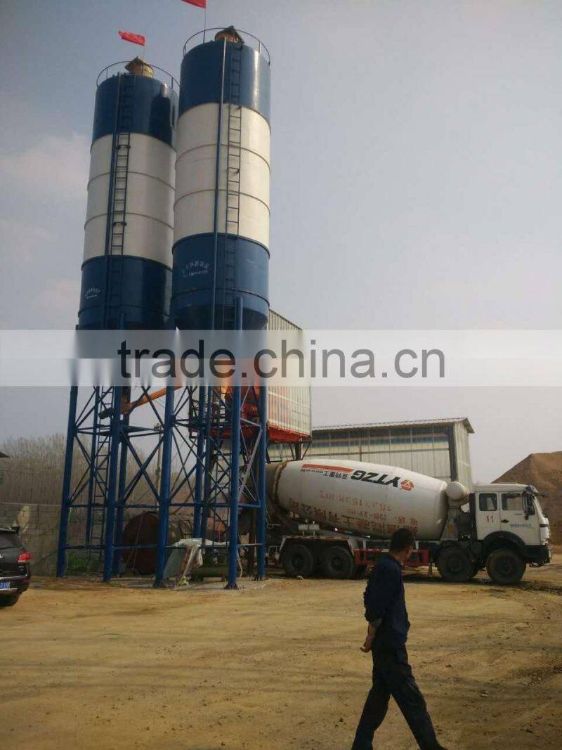 100ton steel material cement silos for concrete plant