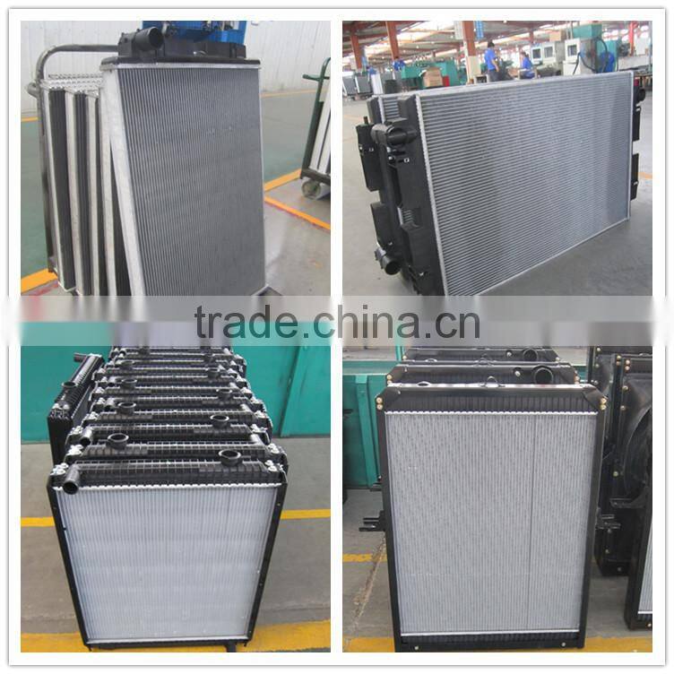 New design heavy duty truck radiator for volvo made in China