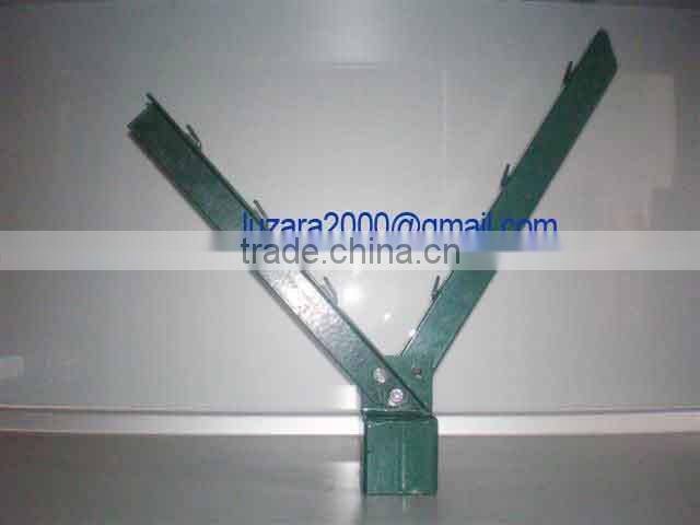 Y Fence Post Extension Arm Barbed Wire V Arm