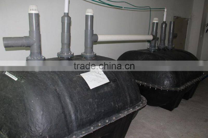 small biogas plant for sewage and waste water treatment