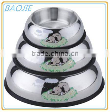 Wholesale Stainless Steel Dog Bowl Pet Food Bowl for Pets made in China