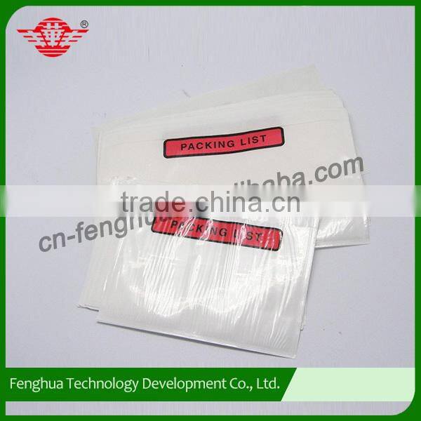 Professional made high quality wholesale packing list envelope