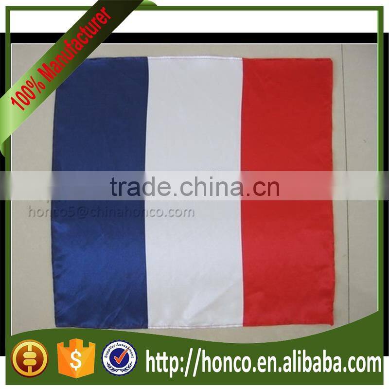 Portugal satin scarf/Portugal football fan satin polyester scarf for EURO 2016