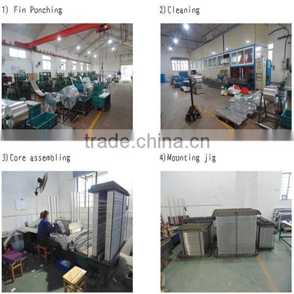 custom vacuum brazed aluminum charge air cooler with a radiator in china,aluminum vanuum plat fin heat exchanger