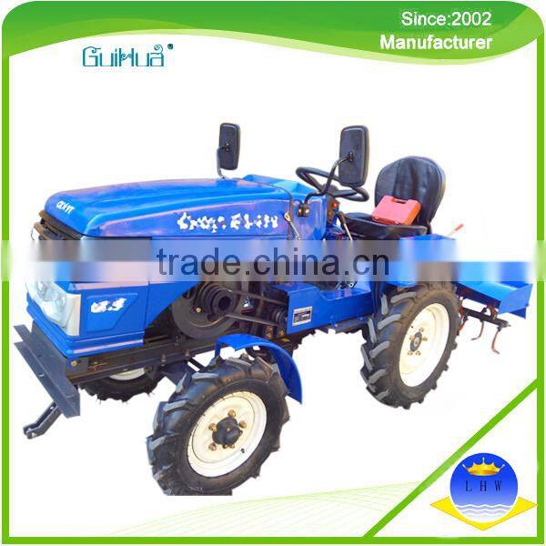 2015 hot selling four wheels 12-15hp mini tractor