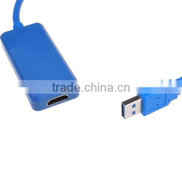 USB 3.0 to HDMI Converter Adpater Video Audio Cable Extended/Mirror for 1080P