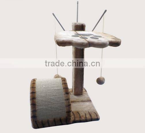 high quality cat craft cat scratcher tree toy
