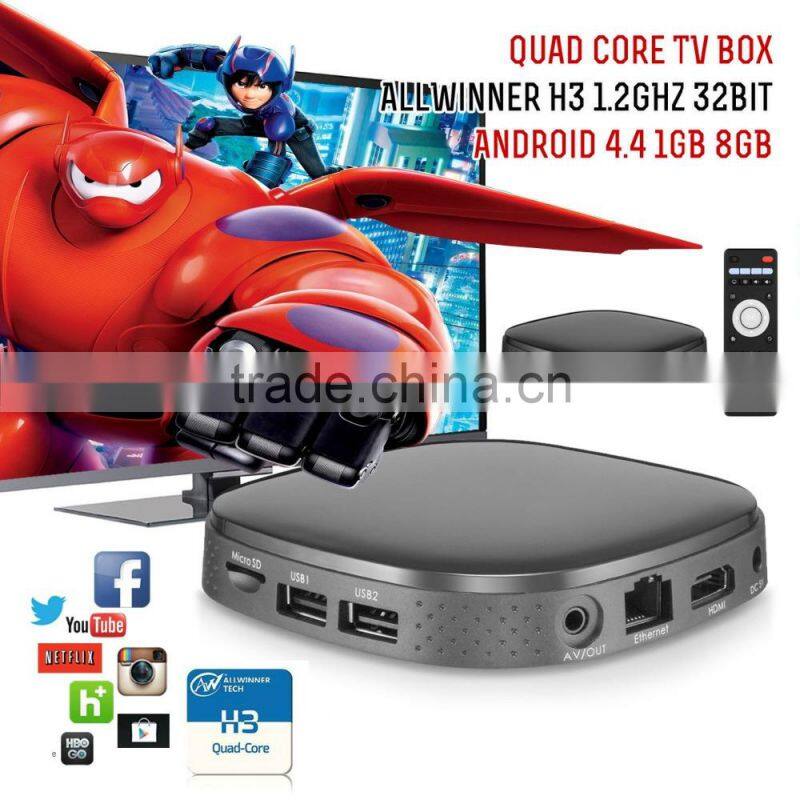 New style professional hot sale android tv box with online