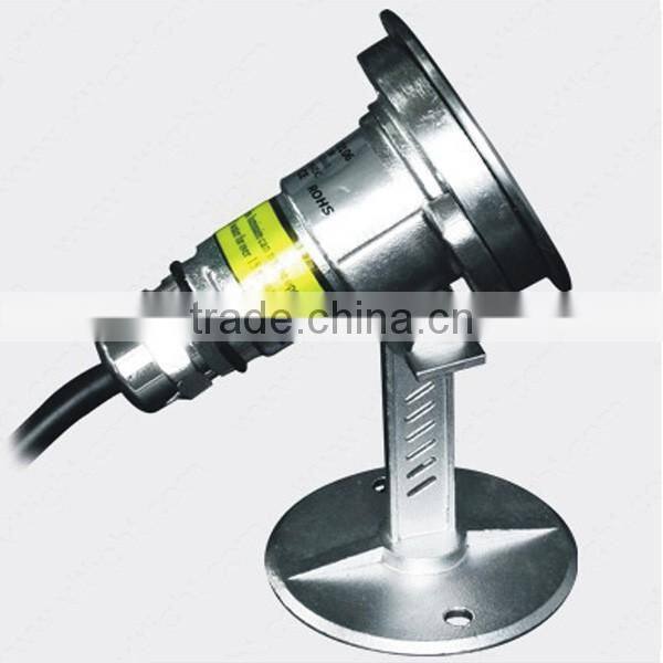 Stainless Steel RGB 1W or 3W Underwater Fountain Light LED Aquarium Lighting