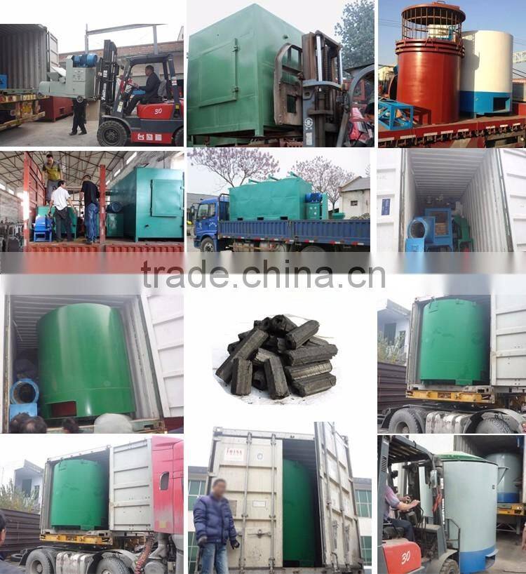 China factory manufacture green charcoal machine