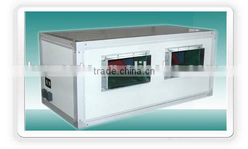 Square air diffuser without grille for outlet air