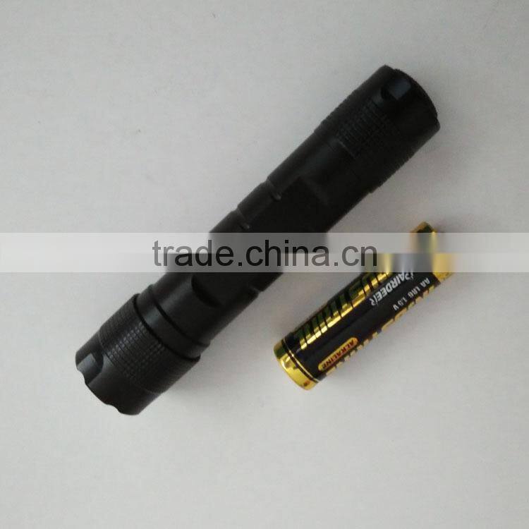 1x AA Battery LED torch flashlight cheap aluminium led flashlight torch