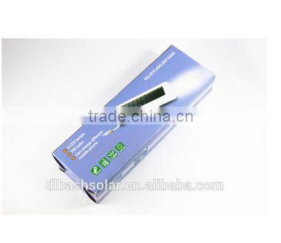 China manufactor new design multiple funtion solar flashlight