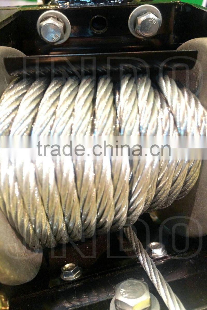 12V 3000lbs electric winch 500kg crane pick-up truck lift crane