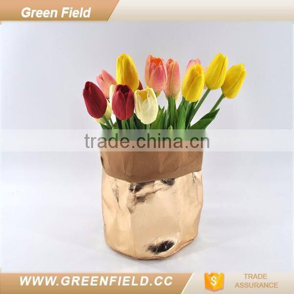 paper flower pot washable kraft paper bag
