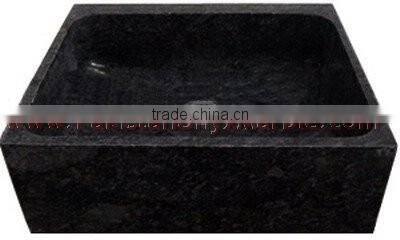 NATURAL JET BLACK MARBLE SINKS