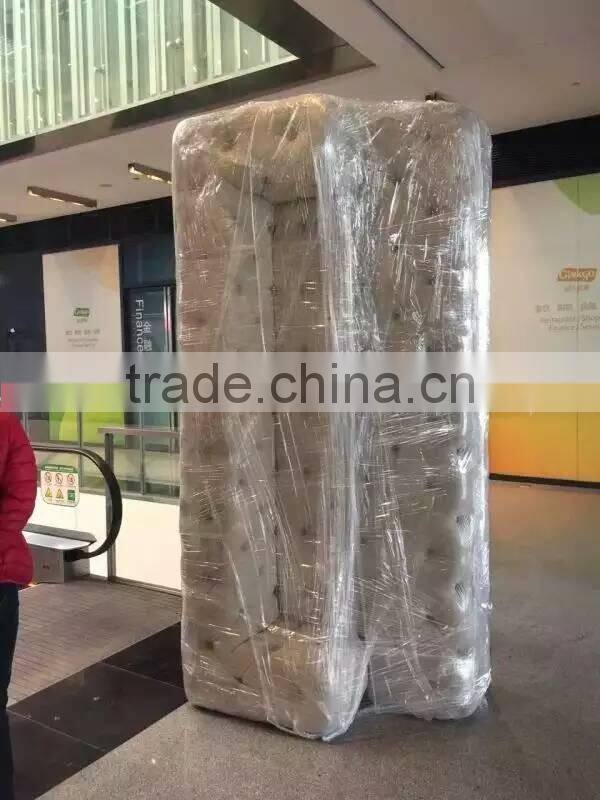 Retro Button Tufted Upholstered Fabric Sofa/ Classic Pure Linen Chesterfield Couch Sofa/ American Hot-Sale Living Room Sofa