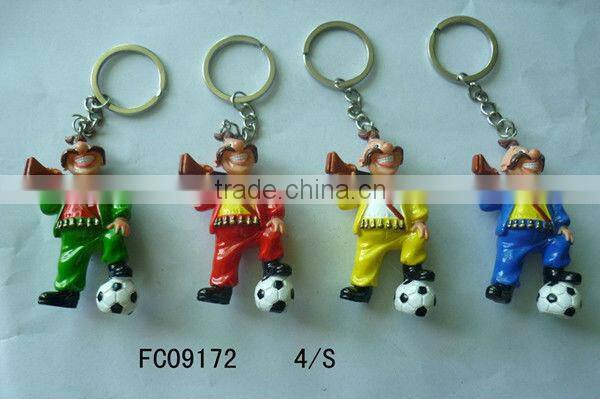 Resin cute customizd key chain