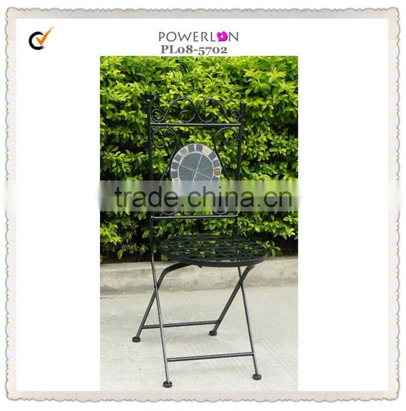 Vintage Design Patio Mosaic Table And Chair