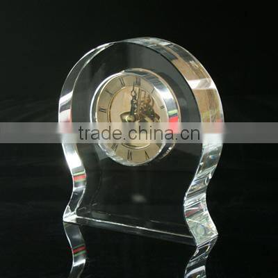 2016 crystal clock gift table clock gift