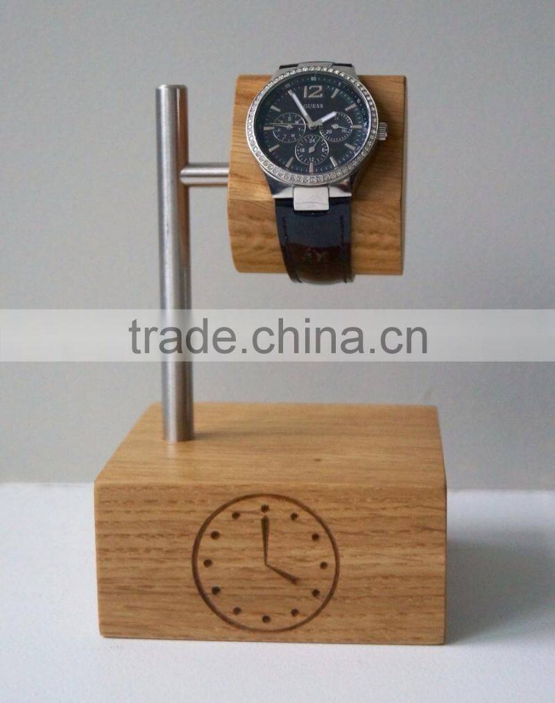 2017 Creative Watch Holder High Quality Solid Wood Orologio Stand