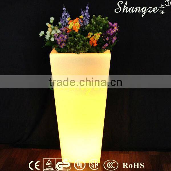 LED Lighted Planter Pots / LED Flower Pot Wholesale