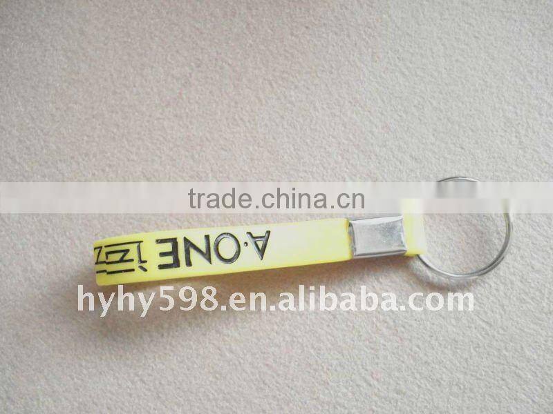 Polyester felt keychain