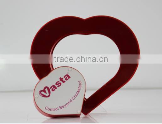 Maglev Rahmen With Heart Shape, Cool Magnetic Suspension Photo Frame with Heart Shape