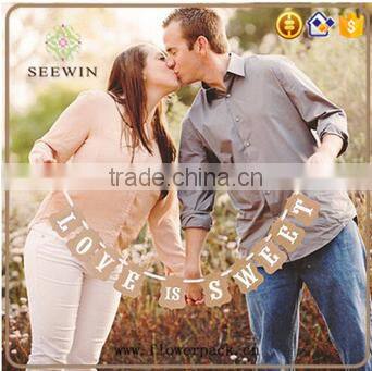 elegant swing customized paper banner