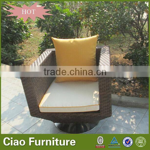 Leisure garden rattan furniture beach recliner chair