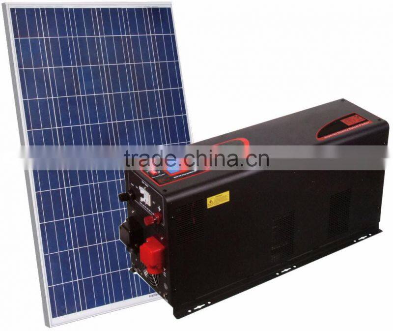 6kw Intelligent Hybrid Solar Inverter Controller with AC Charger