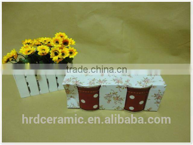 wholesale round shape ceramic cup with Handle