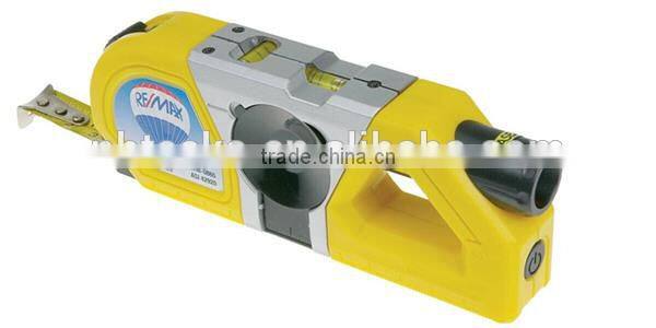 Multifunctional custom logo 3m measuring tape with laser spirit level