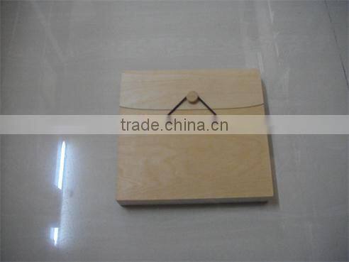 nice look good sale puplar wood box gift box
