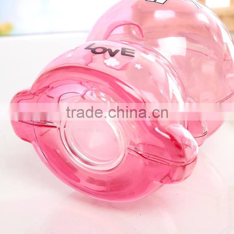 Plastic animal style piggy bank