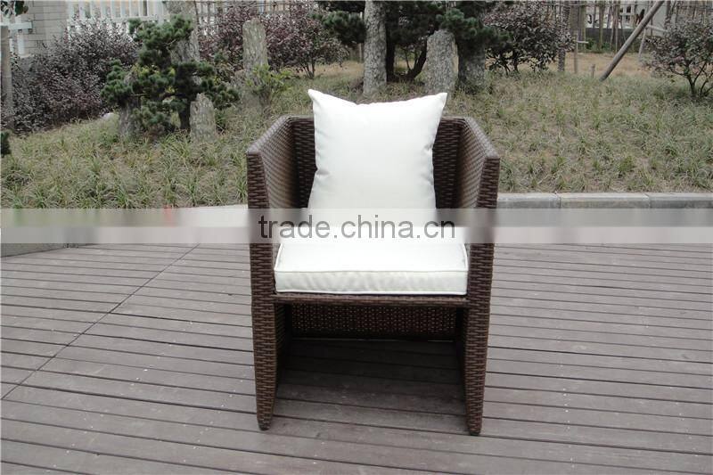 2015 3 Pics Romantic Anti-UV Outdoor Rattan Club Bar Set Furniture