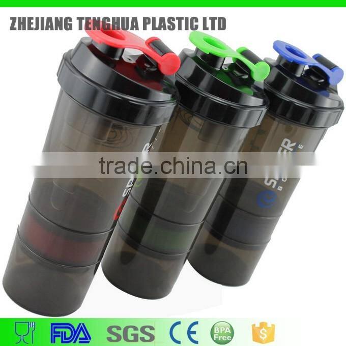 500ml Custom Logo hot and cold water jug shaker bottles for water