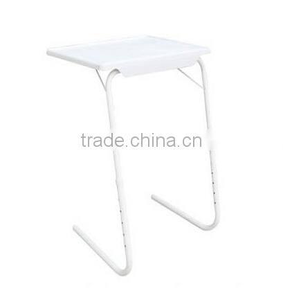 Portable, Multi Purpose, Foldable TV Dinner Table with 6 Height Adjustment & 3 Different Angles