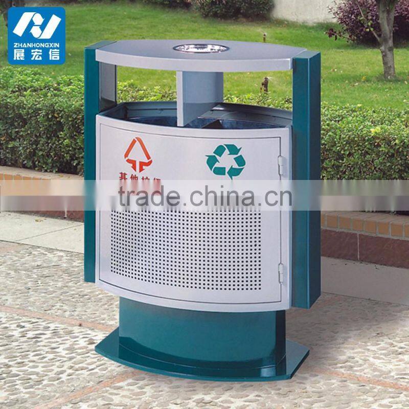 Outdoor Usage and Standing Structure Trash Can
