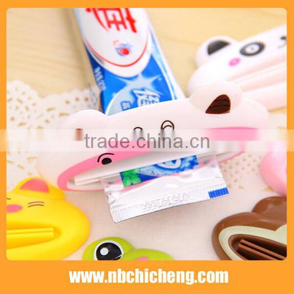 Animal Shaped Batherrom Tooth Brush Holder and Toothpaste Dispenser