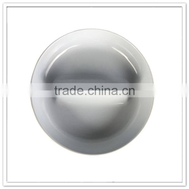 Meet European safety standard 2 sections teeth divided ashtray plastic without printing