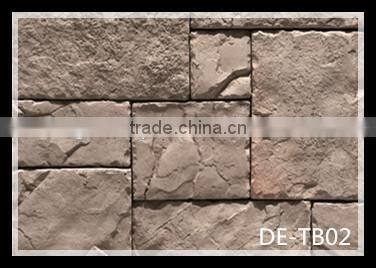 Artificial outdoor european style castle stone bricks